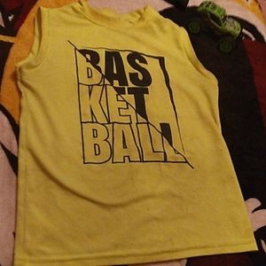 Zone pro tank top 8-10 neon yellow